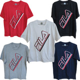 Fila Men's Crew Slanted Logo T-Shirt SM933694 ThatShoeStore