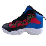 Fila Men's 1BM01742-027 MB Jamal Mashburn Black Prince Blue Fila Red Retro Basketball Shoes ThatShoeStore