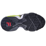 Fila Men's 1BM01080-117 MB Jamal Mashburn White Black Electric Blue Retro Basketball Shoes ThatShoeStore