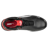 Puma Men's 643415 Touring Black Low Composite  Safety Toe Metal Free Work Shoes ThatShoeStore