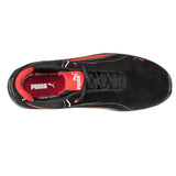 Puma Men's 643445 Touring Black Suede Low Composite Safety Toe Metal Free Work Shoes ThatShoeStore