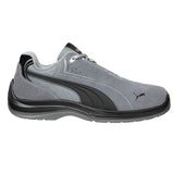 Puma Men's 643465 Touring Grey Low Composite Safety Toe Metal Free Work Shoes ThatShoeStore