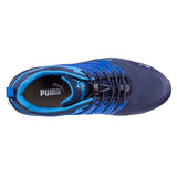 Puma Men's 643855 Velocity 2.0 Low Blue Safety Composite Toe Metal Free Work Shoes ThatShoeStore