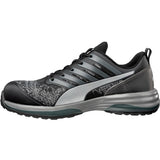 Puma Men's 644545 Charge Black Low Composite Safety Toe Metal Free Work Shoes ThatShoeStore