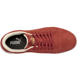 Puma Men's 640045 Iconic Suede Low Red Composite Safety Toe Metal Free Work Shoes ThatShoeStore
