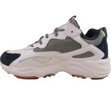 Fila Men's Ray Tracer Graphic White Navy Red Casual Shoes ThatShoeStore