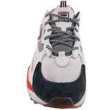 Fila Men's Ray Tracer Graphic White Navy Red Casual Shoes ThatShoeStore