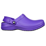 Skechers Women's 108067 Work Arch Fit Riverbound Pasay Purple Work Shoes Clogs ThatShoeStore