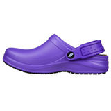 Skechers Women's 108067 Work Arch Fit Riverbound Pasay Purple Work Shoes Clogs ThatShoeStore