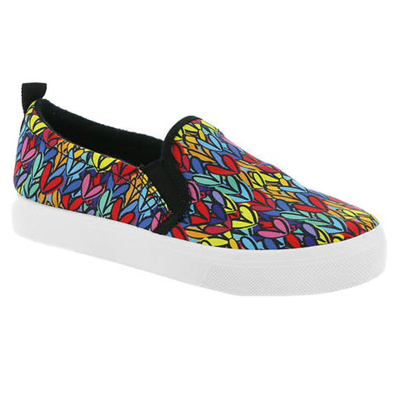 Skechers Women's 155504 Poppy Heat InLove Black Multi Casual Shoes