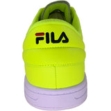 Fila Men's Tennis 88 Neon Safety Yellow Navy Red ThatShoeStore