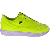 Fila Men's Tennis 88 Neon Safety Yellow Navy Red ThatShoeStore