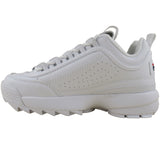 Fila Kids White Disruptor 2 Grade-School Lifestyle Casual Shoes ThatShoeStore