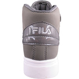 Fila Men's Vulc 13 Mid Plus Pewter Silver White Casual Shoes ThatShoeStore