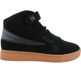 Fila Men's Vulc 13 Mid Plus Black Silver Gum Casual Shoes ThatShoeStore