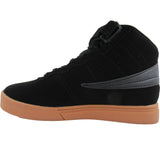 Fila Men's Vulc 13 Mid Plus Black Silver Gum Casual Shoes ThatShoeStore