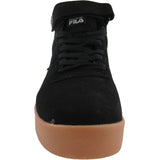 Fila Men's Vulc 13 Mid Plus Black Silver Gum Casual Shoes ThatShoeStore